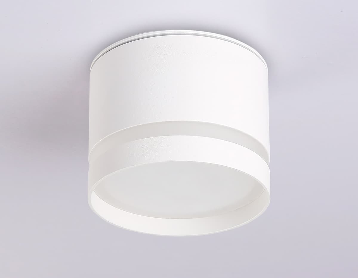 Накладной точечный светильник GX53 TN6571 WH белый IP44 GX53 max 15W D82*65 Ambrella Light 10