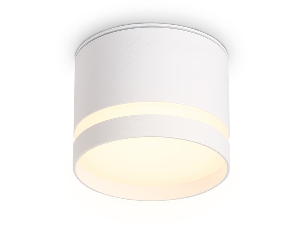 Накладной точечный светильник GX53 TN6571 WH белый IP44 GX53 max 15W D82*65 Ambrella Light 7