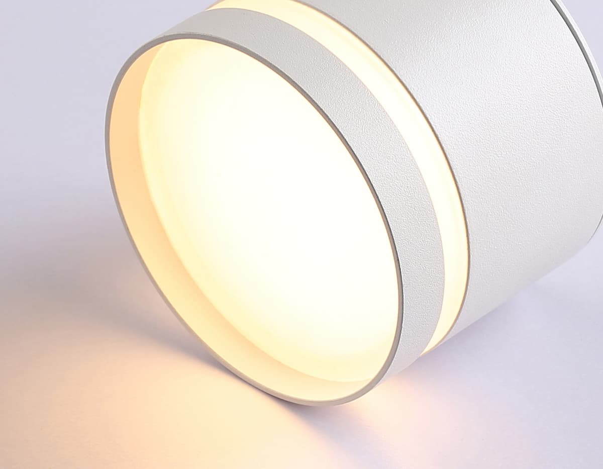 Накладной точечный светильник GX53 TN6571 WH белый IP44 GX53 max 15W D82*65 Ambrella Light 8