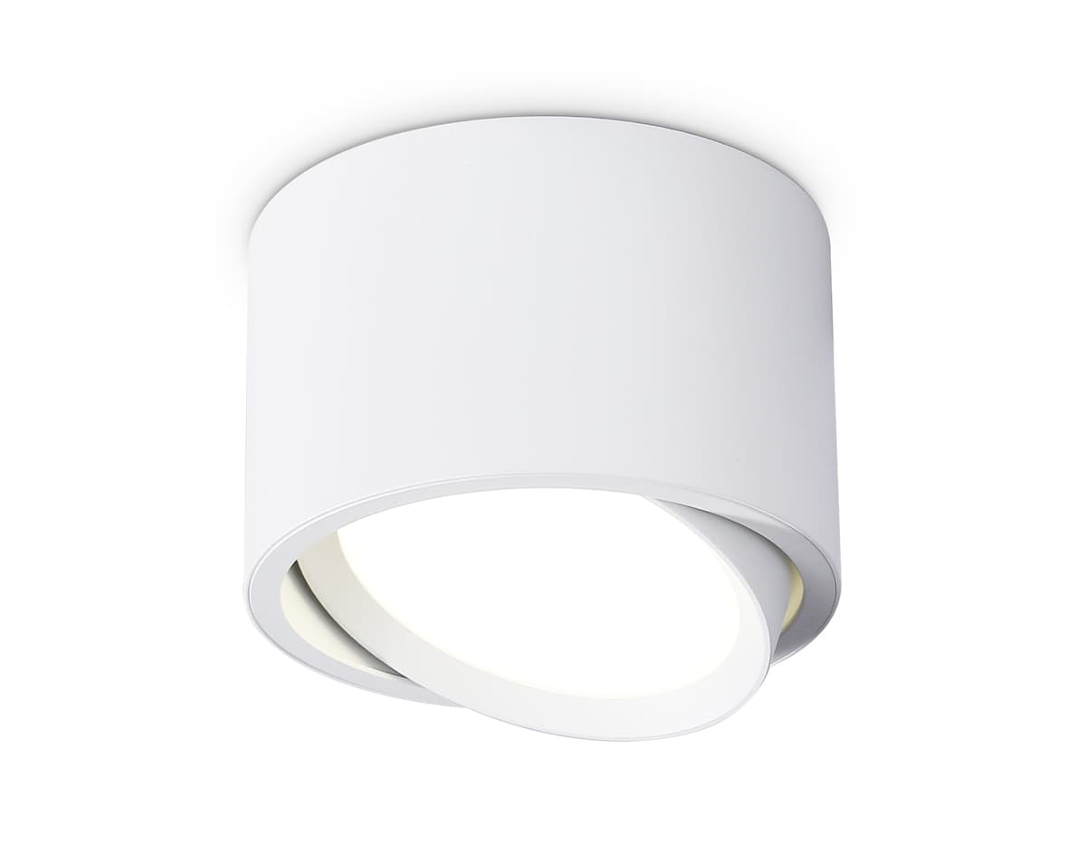 Накладной поворотный светильник GX53 TN6805 WH белый GX53 D100*65 Ambrella Light 5