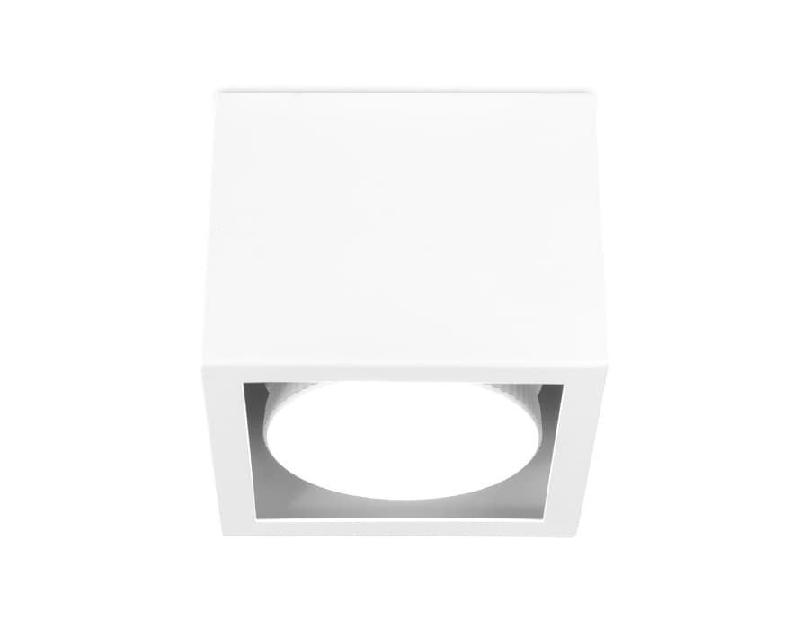 Точечный накладной светильник GX53 TN705 WH белый GX53 100*100*80 Ambrella Light 10