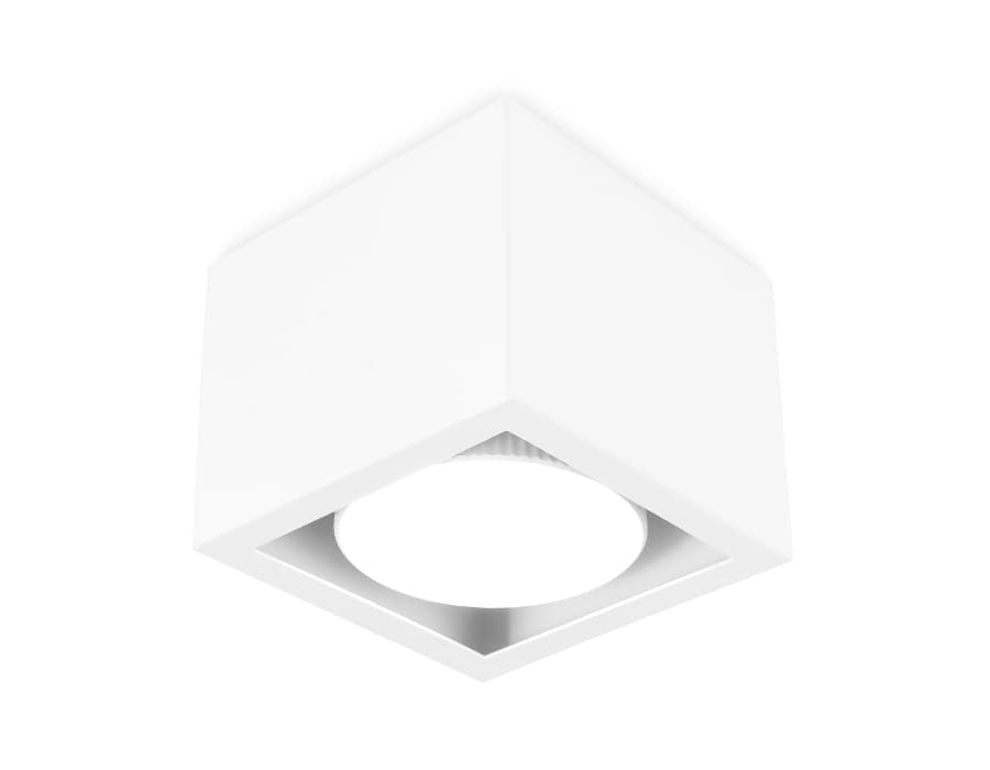 Точечный накладной светильник GX53 TN705 WH белый GX53 100*100*80 Ambrella Light 8