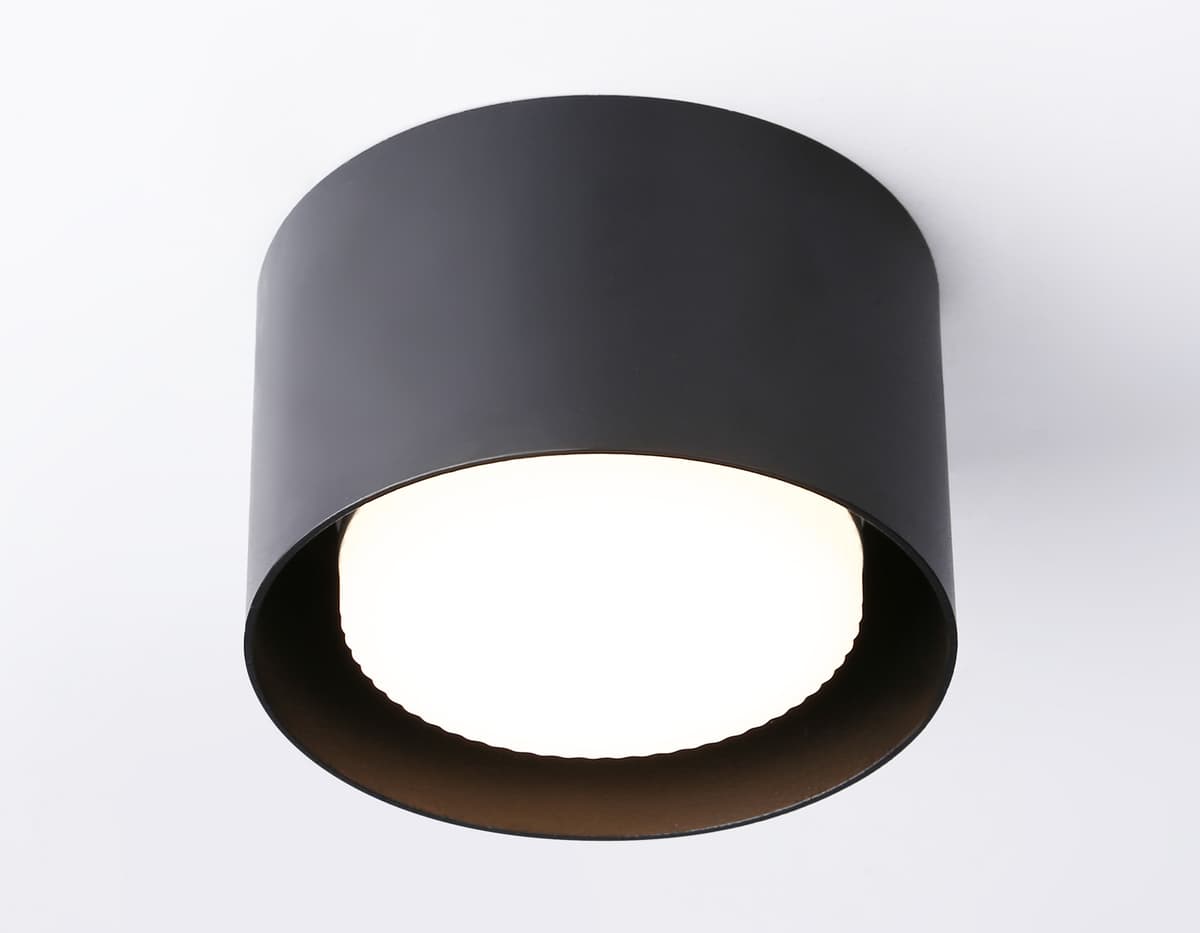 Светильник накладной со сменной лампой GX53 TN70815 BK черный GX53 max 12W D85*60 Ambrella Light 10