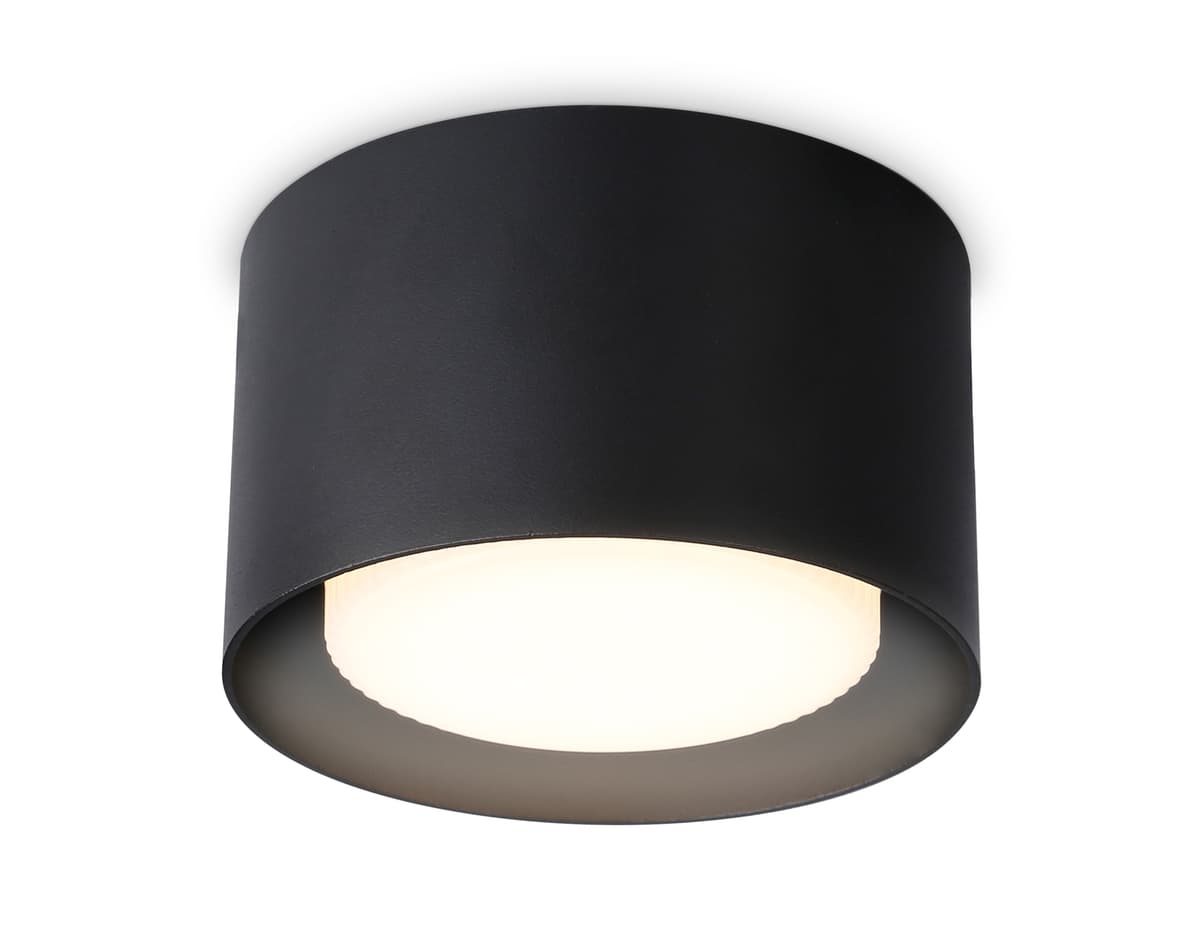 Светильник накладной со сменной лампой GX53 TN70815 BK черный GX53 max 12W D85*60 Ambrella Light 6