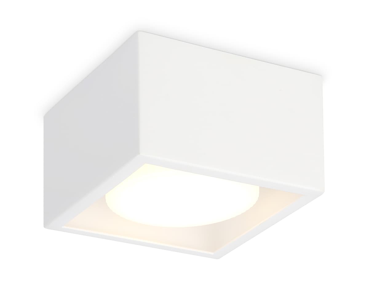 Светильник накладной со сменной лампой GX53 TN70825 WH белый GX53 max 12W 100*100*60 Ambrella Light 7