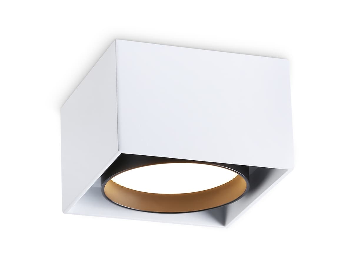 Накладной точечный светильник GX53 TN70865 WH/BK белый/черный GX53 max 12W 95*95*62 Ambrella Light 7
