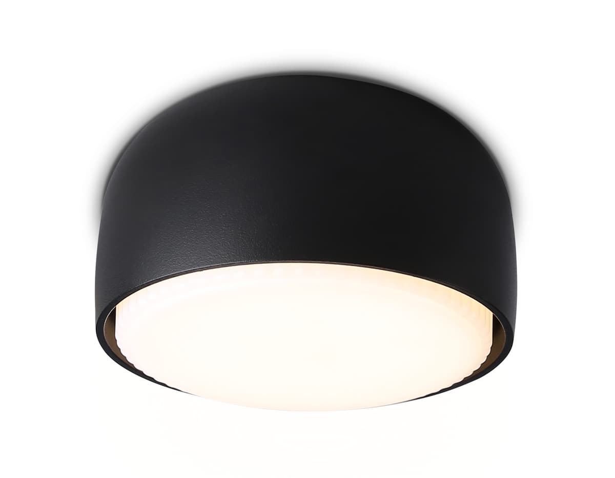 Светильник накладной со сменной лампой GX53 TN71003 BK черный GX53 max 12W D80*50 Ambrella Light 5