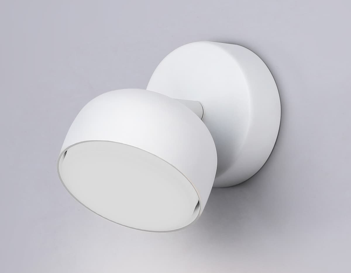 Светильник накладной поворотный со сменной лампой GX53 TN71007 WH белый GX53 max 12W D80*90 Ambrella Light 8