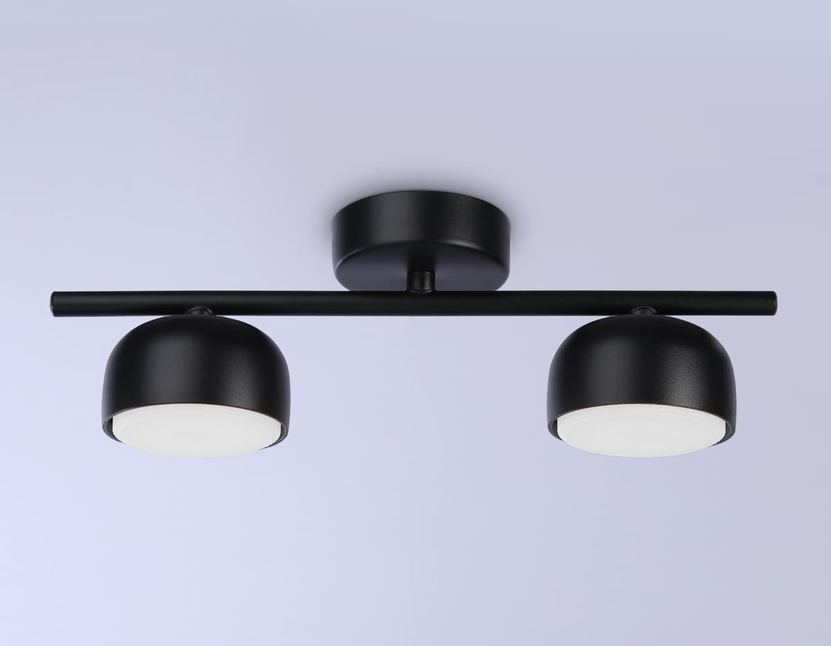 Светильник накладной со сменной лампой GX53 TN71024/2 BK черный GX53/2 max 12W 320*80*140 Ambrella Light 8