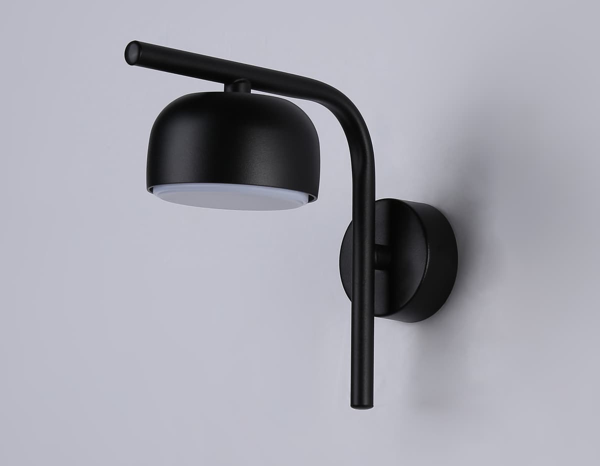Светильник настенный со сменной лампой GU10 TN71044 BK черный GX53 max 12W 150*80*185 Ambrella Light 10