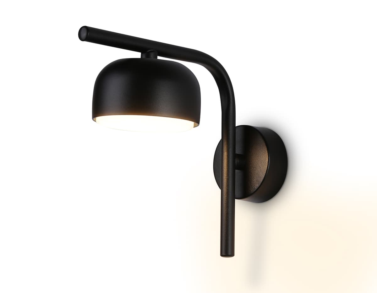 Светильник настенный со сменной лампой GU10 TN71044 BK черный GX53 max 12W 150*80*185 Ambrella Light 6