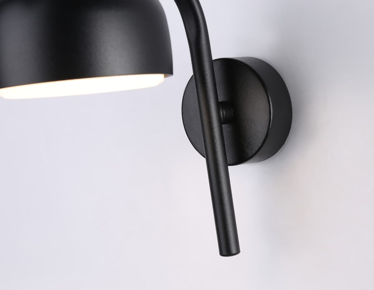 Светильник настенный со сменной лампой GU10 TN71044 BK черный GX53 max 12W 150*80*185 Ambrella Light 7