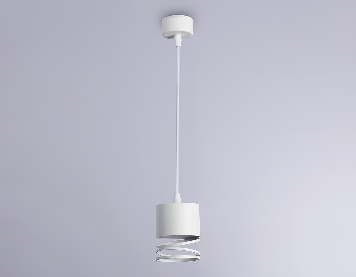 Светильник подвесной со сменной лампой GU10 TN71107 WH белый GX53 max 12W D82*1135 Ambrella Light 10