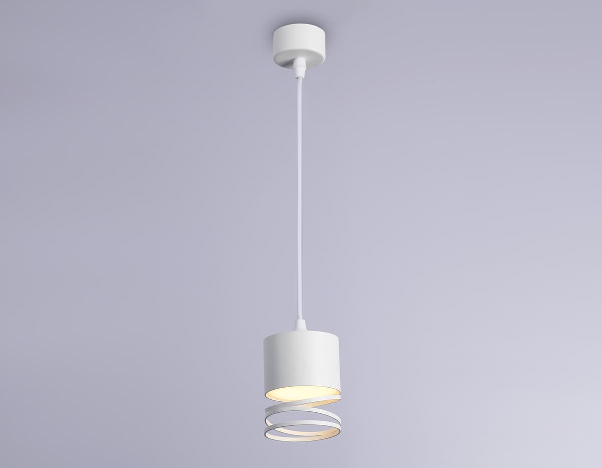 Светильник подвесной со сменной лампой GU10 TN71107 WH белый GX53 max 12W D82*1135 Ambrella Light 9