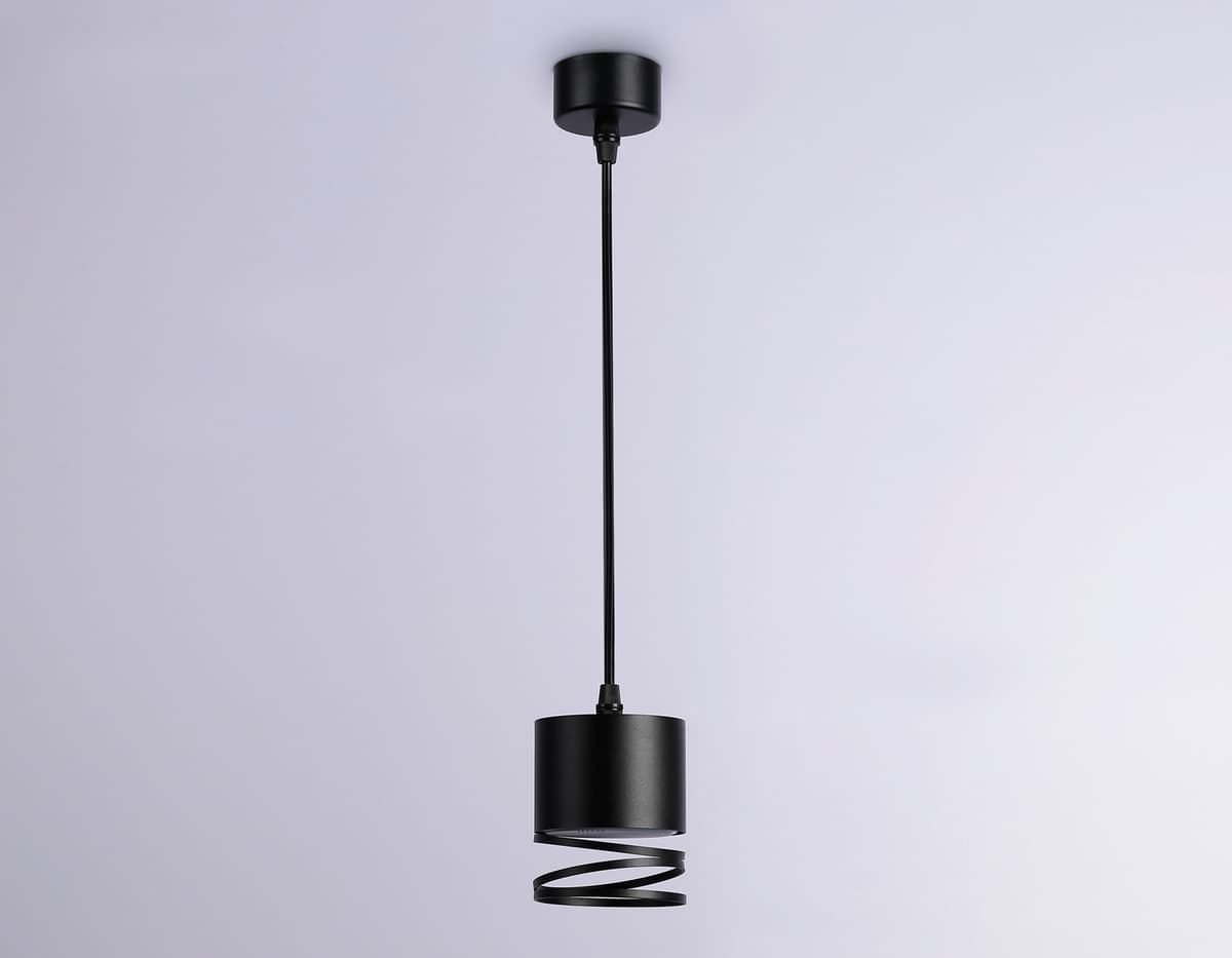 Светильник подвесной со сменной лампой TN71109 BK черный GX53 max 12W D82*1135 Ambrella Light 10