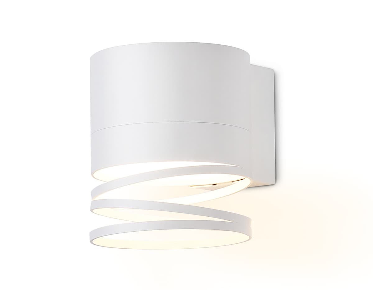 Светильник настенный со сменной лампой GU10 TN71111 WH белый GX53 max 12W 110*82*100 Ambrella Light 5