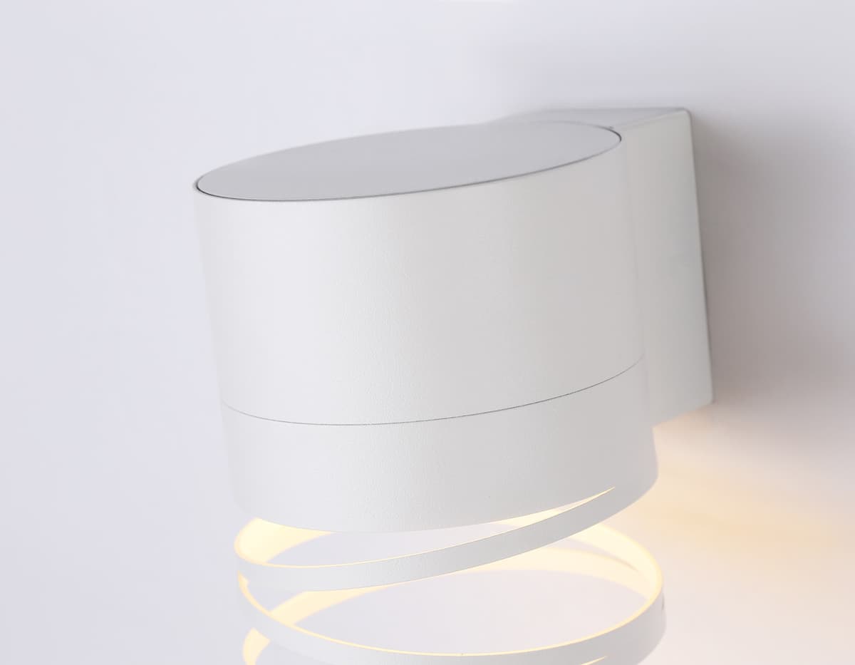 Светильник настенный со сменной лампой GU10 TN71111 WH белый GX53 max 12W 110*82*100 Ambrella Light 6