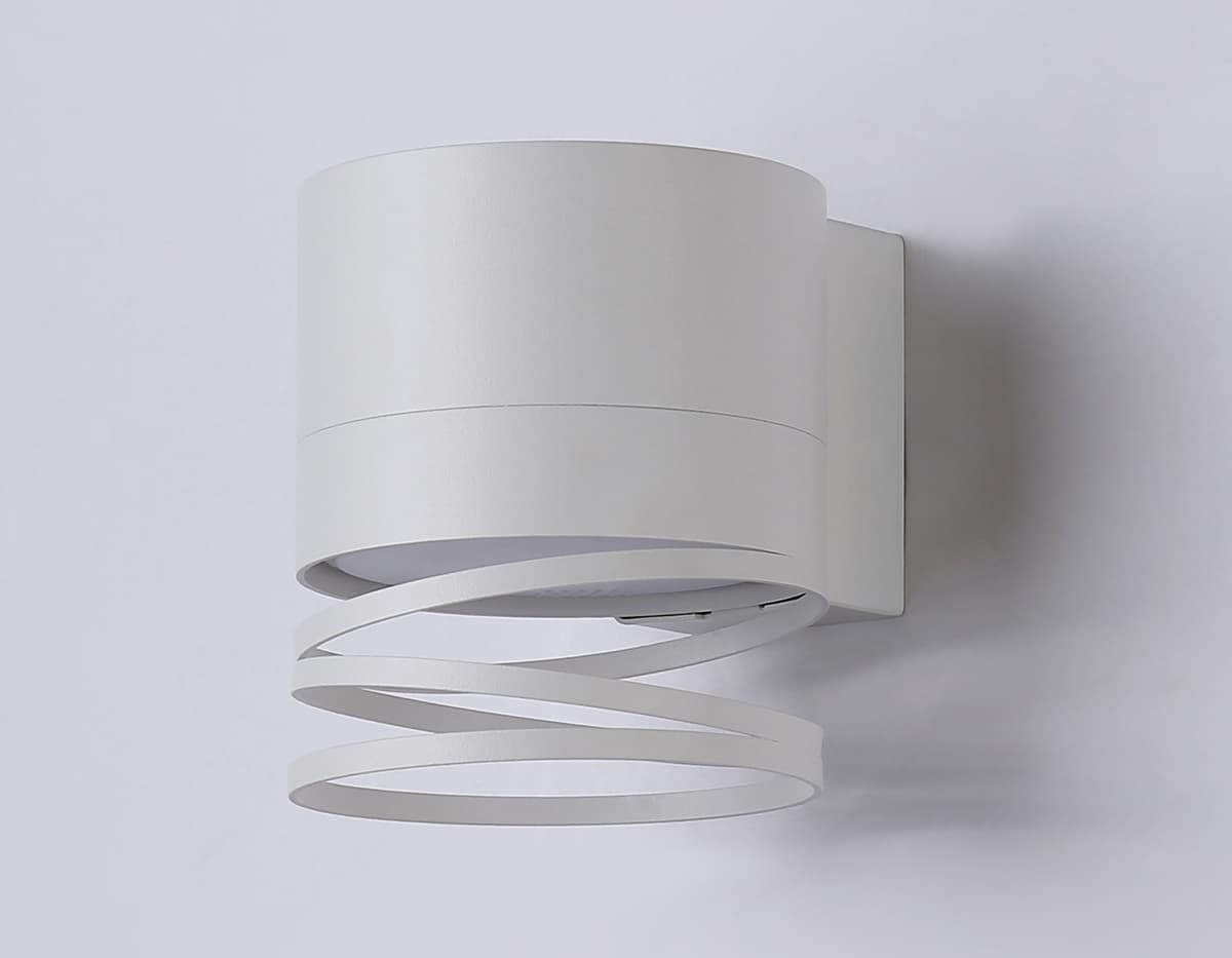 Светильник настенный со сменной лампой GU10 TN71111 WH белый GX53 max 12W 110*82*100 Ambrella Light 8