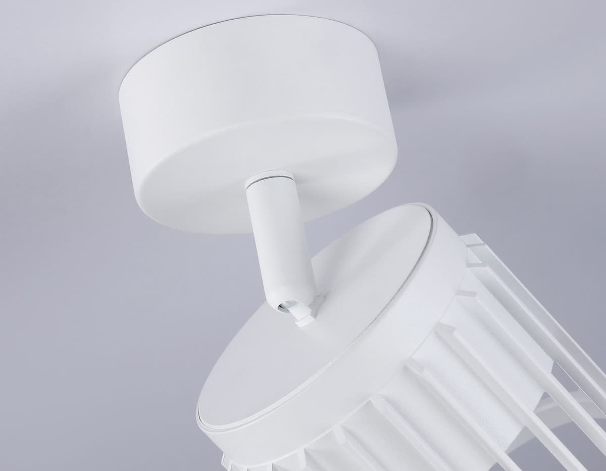 Накладной поворотный спот со сменной лампой GX53 TN71157 WH белый GX53 D100*125 Ambrella Light 8