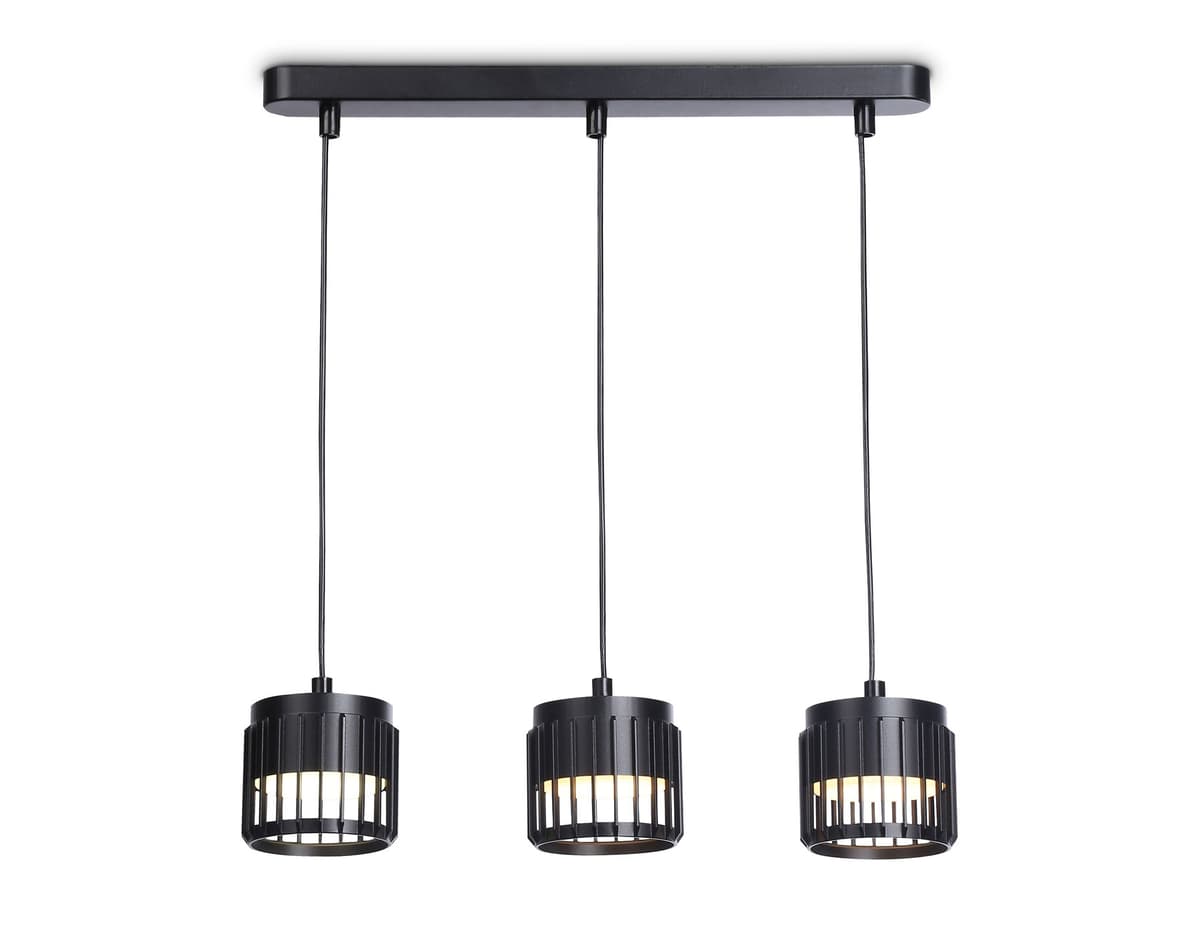 Подвесной светильник со сменной лампой GX53 TN71175/3 BK черный GX53/3 400*100*1080 Ambrella Light 5