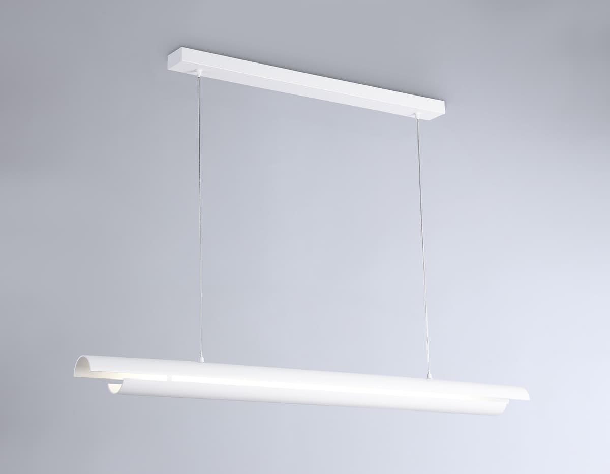 Подвесной светодиодный светильник TN71336 WH белый LED 10W 4200K 945*60*1060 Ambrella Light 13