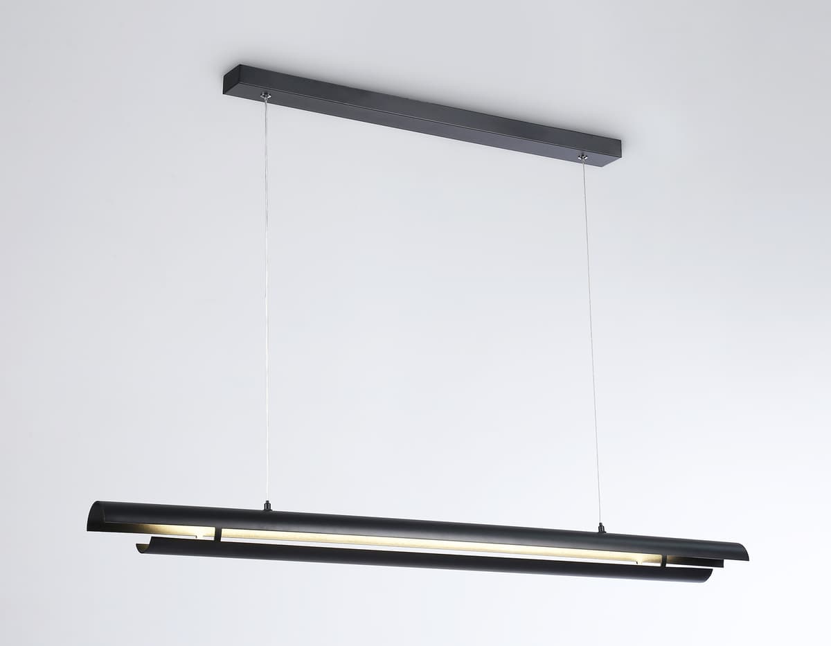 Подвесной светодиодный светильник TN71337 BK черный LED 10W 4200K 945*60*1060 Ambrella Light 13