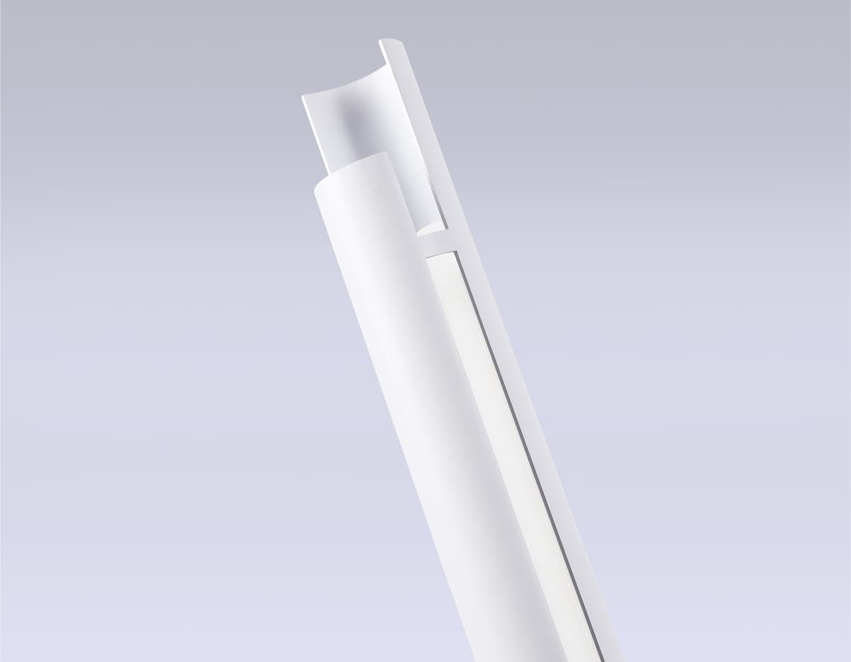 Напольный светодиодный светильник TN71342 WH белый LED 10W 4200K D60*900 Ambrella Light 11