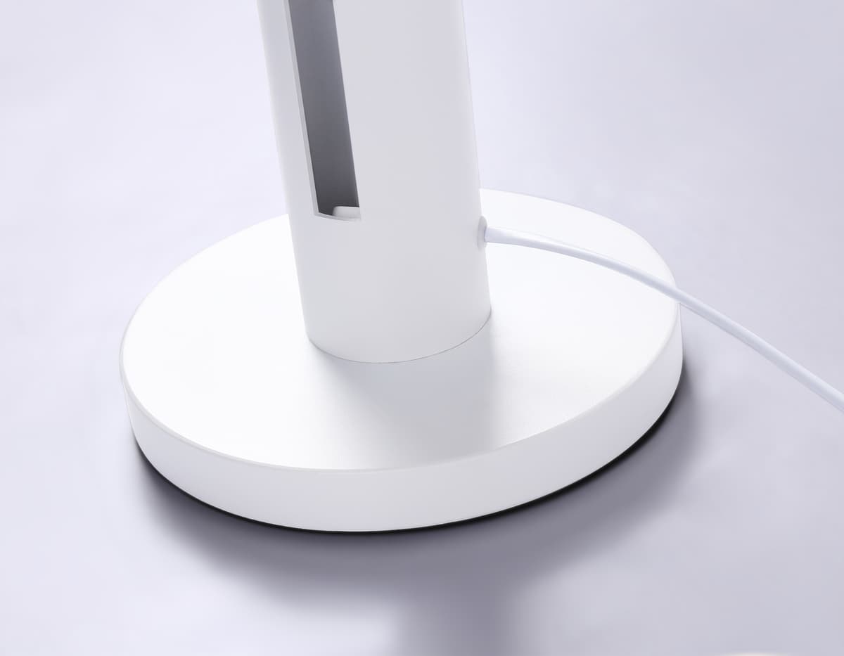 Напольный светодиодный светильник TN71342 WH белый LED 10W 4200K D60*900 Ambrella Light 12