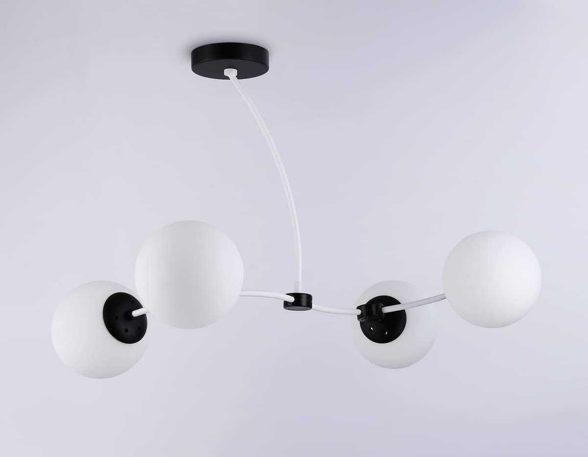 Подвесной светильник TR2542/4 WH/BK белый/черный E27/4 max 60W 700*450*450 Ambrella Light 12