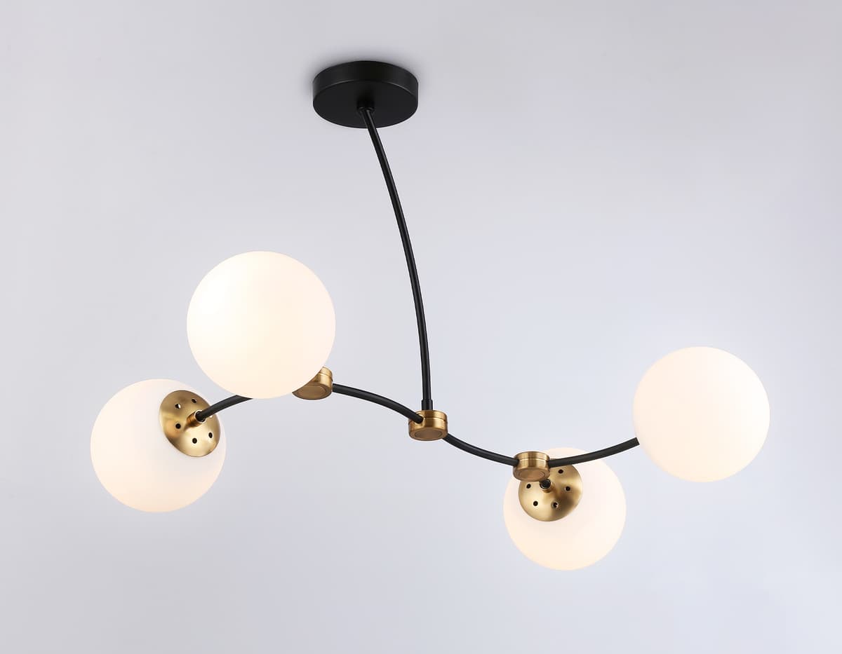 Подвесной светильник TR2544/4 BK/SB черный/бронза E27/4 max 60W 700*450*450 Ambrella Light 8