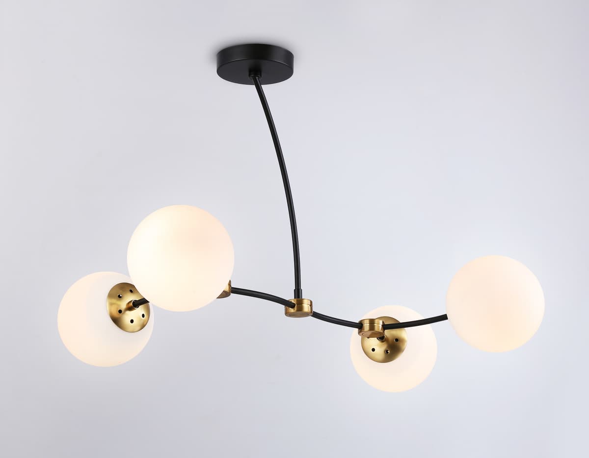Подвесной светильник TR2544/4 BK/SB черный/бронза E27/4 max 60W 700*450*450 Ambrella Light 9
