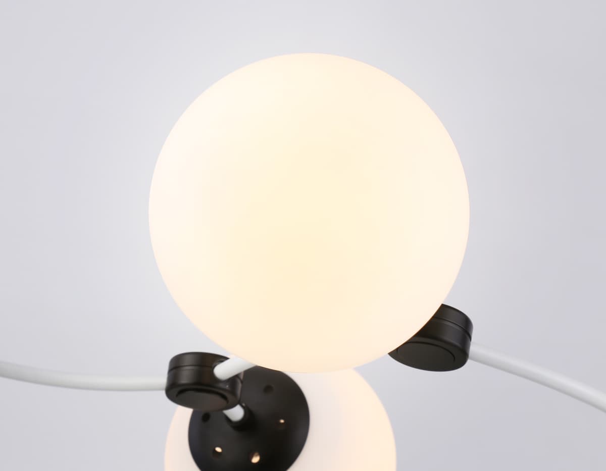 Подвесной светильник TR2546/5 WH/BK белый/черный E27/5 max 60W 950*600*450 Ambrella Light 8