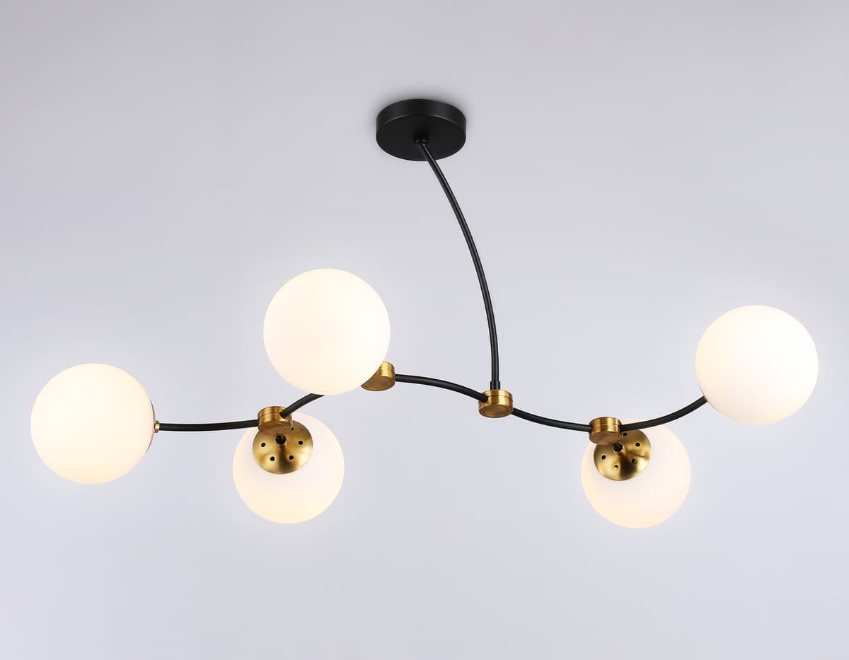 Подвесной светильник TR2548/5 BK/SB черный/бронза E27/5 max 60W 950*600*450 Ambrella Light 8