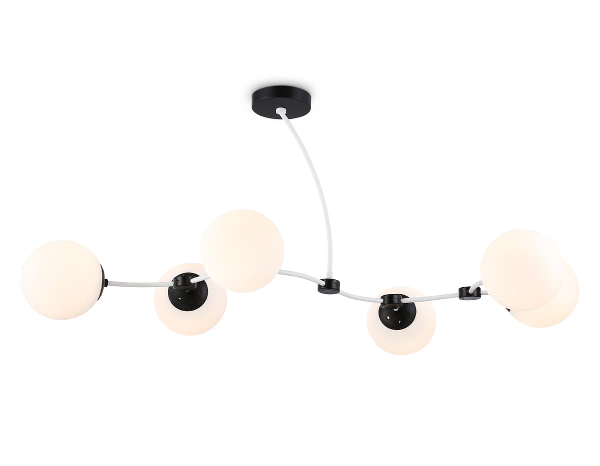 Подвесной светильник TR2552/6 WH/BK белый/черный E27/6 max 60W 1160*600*450 Ambrella Light 5