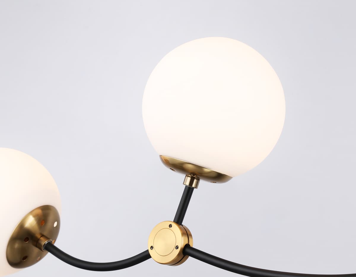 Подвесной светильник TR2568/3 BK/SB черный/бронза E27/3 max 60W 1130*150*540 Ambrella Light 8