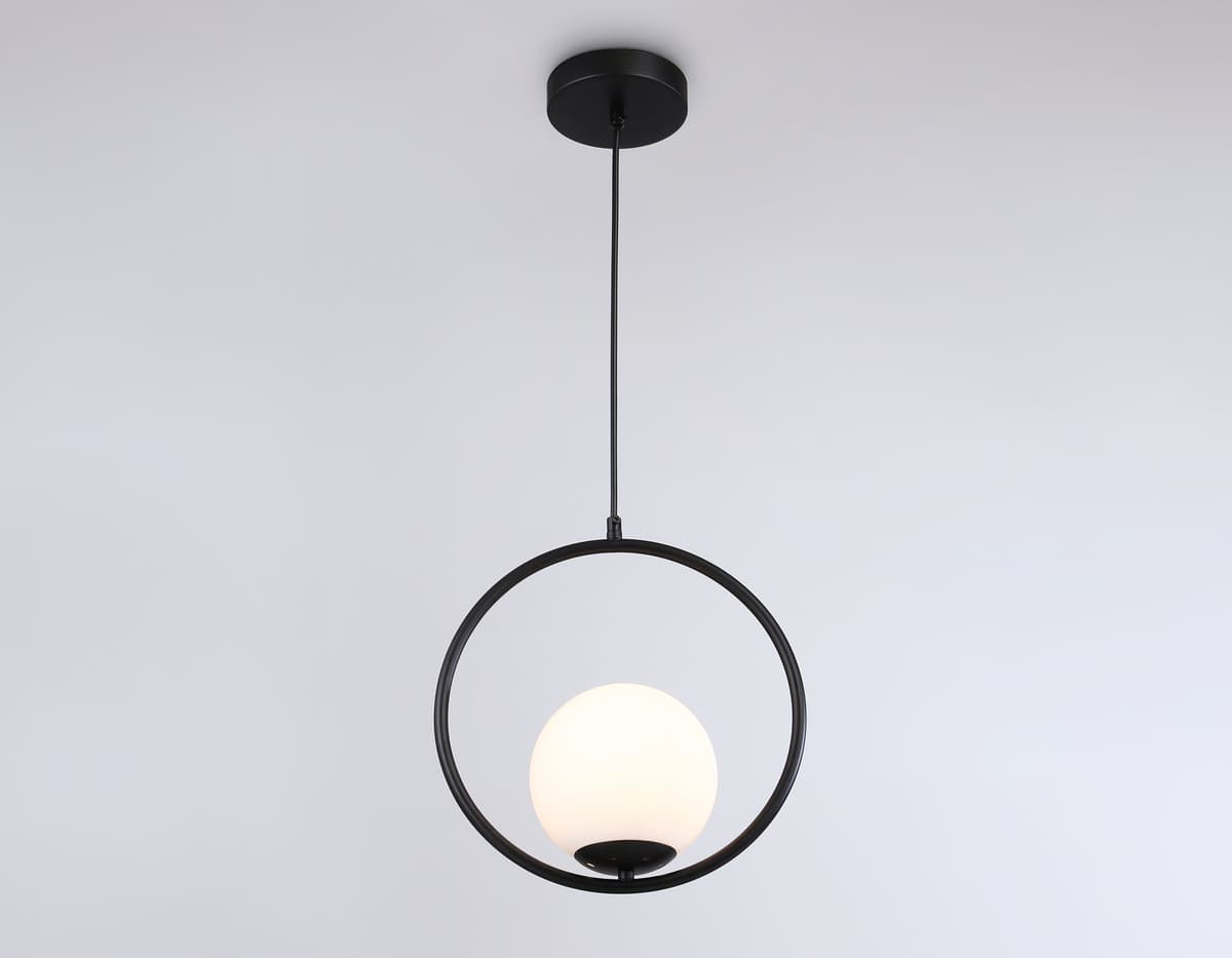 Подвесной светильник TR2592 BK черный E27 max 60W 300*150*1000 Ambrella Light 10