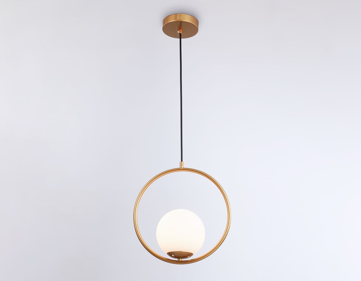 Подвесной светильник TR2594 CGD золото E27 max 60W 300*150*1000 Ambrella Light 12
