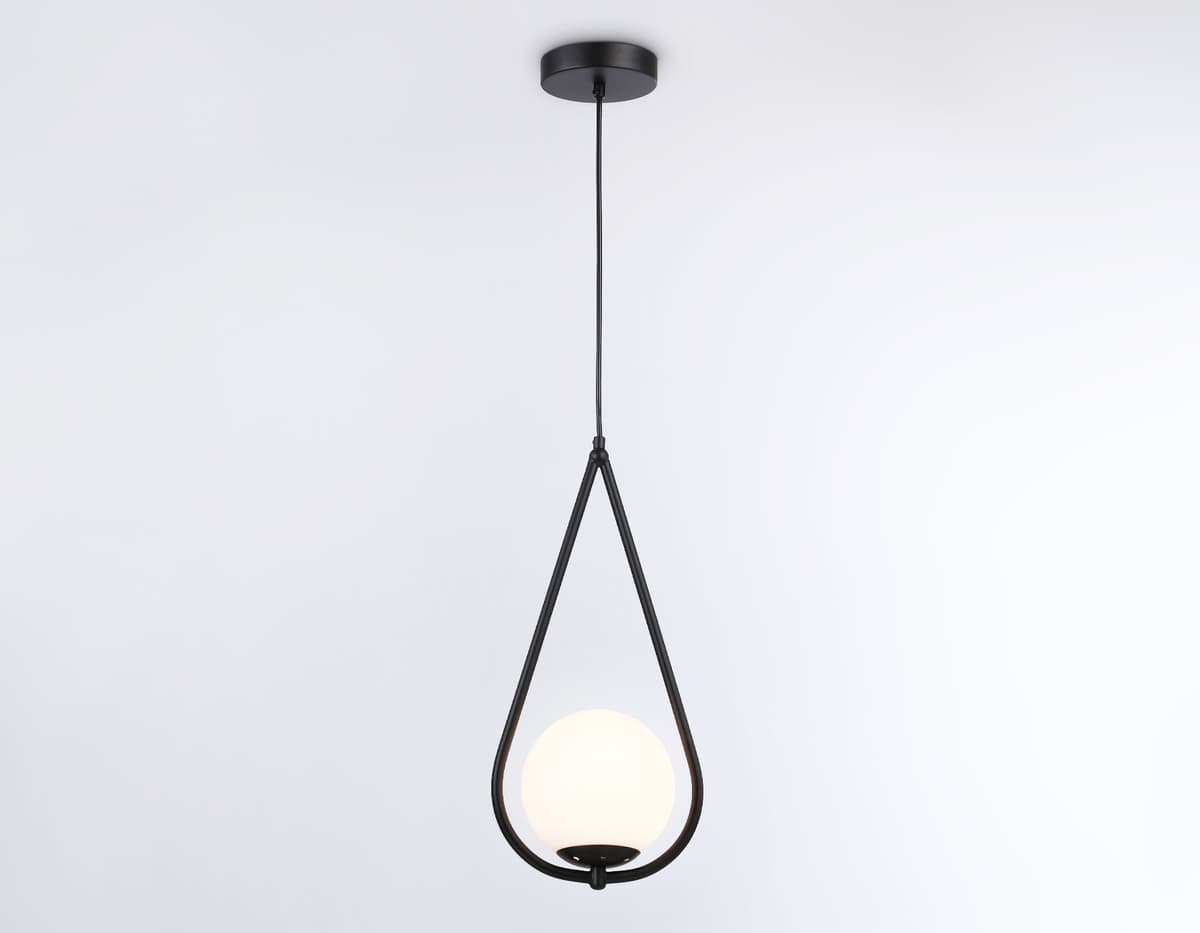 Подвесной светильник TR2598 BK черный E27 max 60W D150*1000 Ambrella Light 13