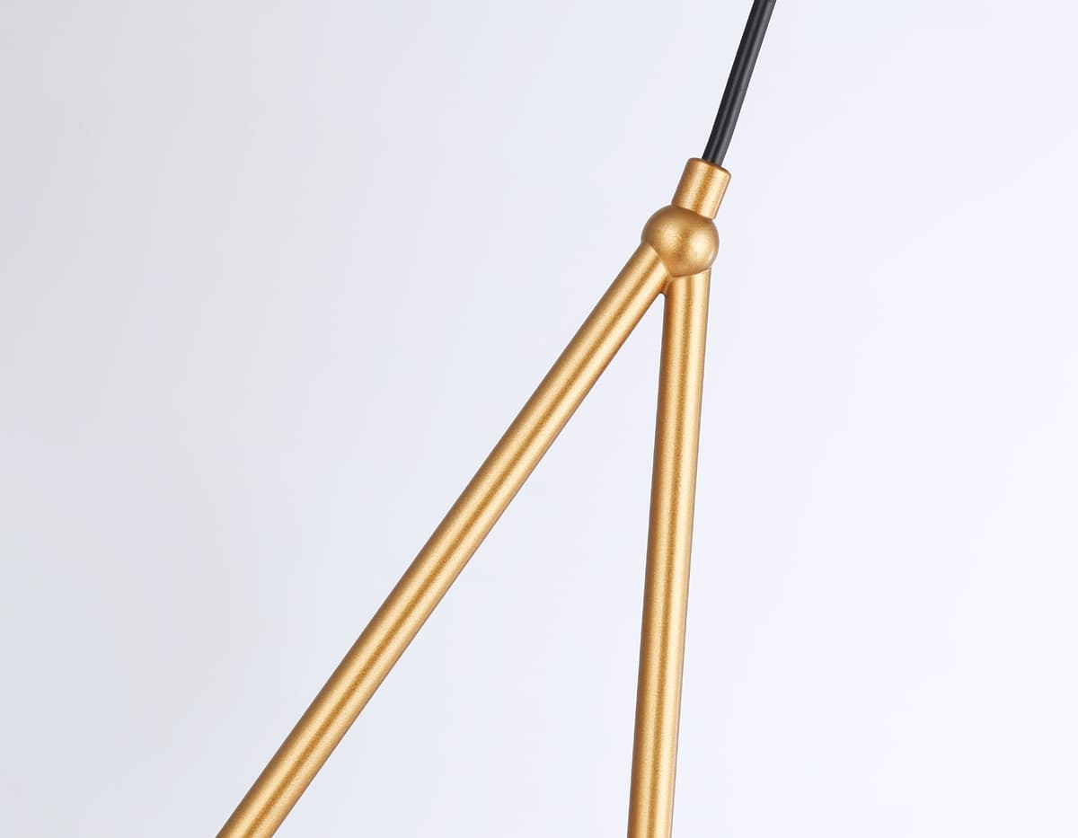 Подвесной светильник TR2599 CGD золото E27 max 60W D150*1000 Ambrella Light 10