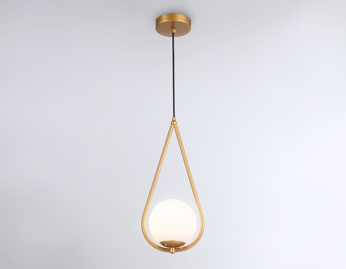 Подвесной светильник TR2599 CGD золото E27 max 60W D150*1000 Ambrella Light 12