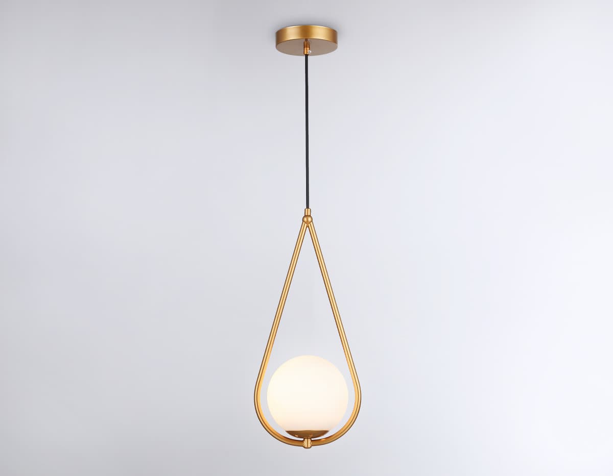 Подвесной светильник TR2599 CGD золото E27 max 60W D150*1000 Ambrella Light 13