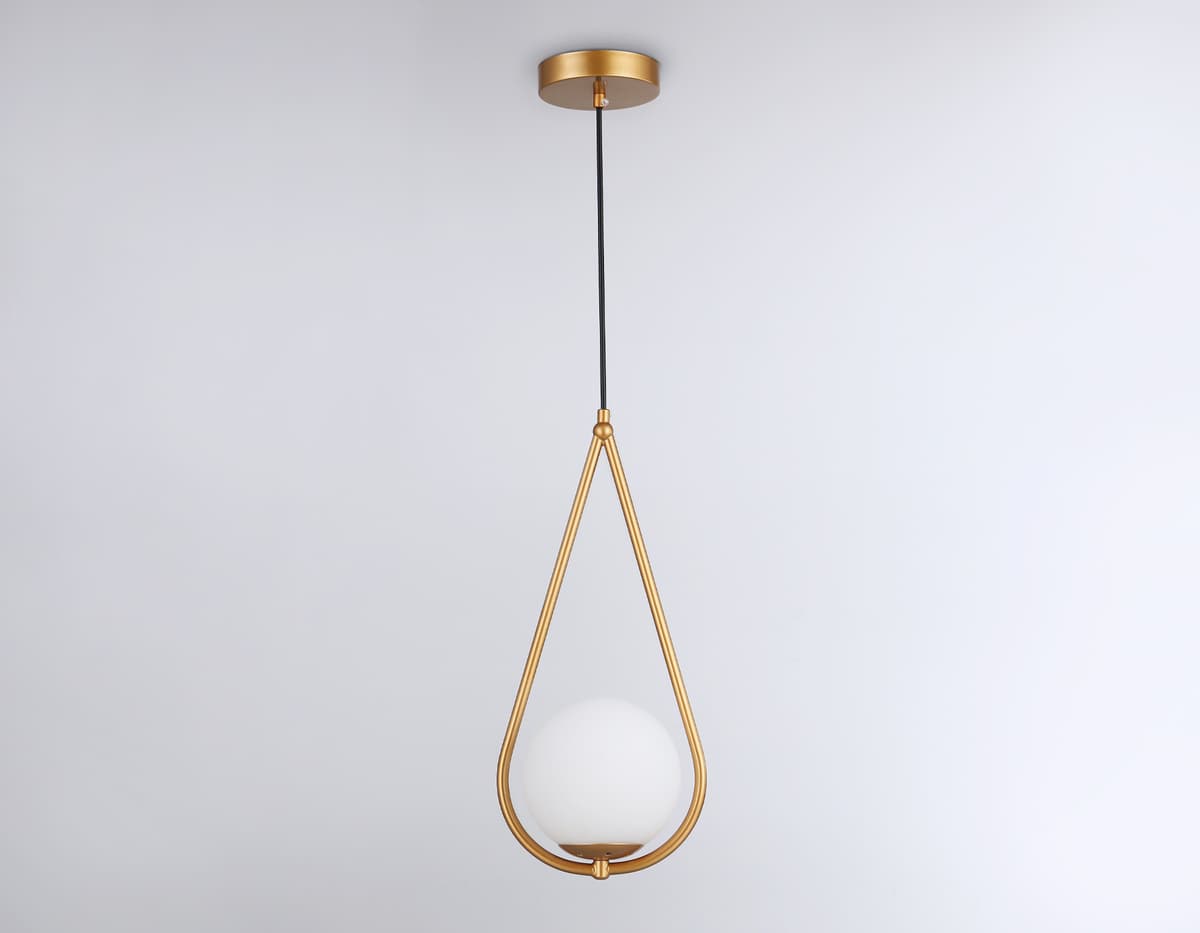 Подвесной светильник TR2599 CGD золото E27 max 60W D150*1000 Ambrella Light 14