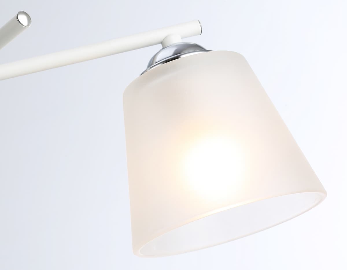 Подвесной светильник TR303202/3 WH/CH/FR белый/хром/белый матовый E27*3 max 60W D550*260 Ambrella Light 8