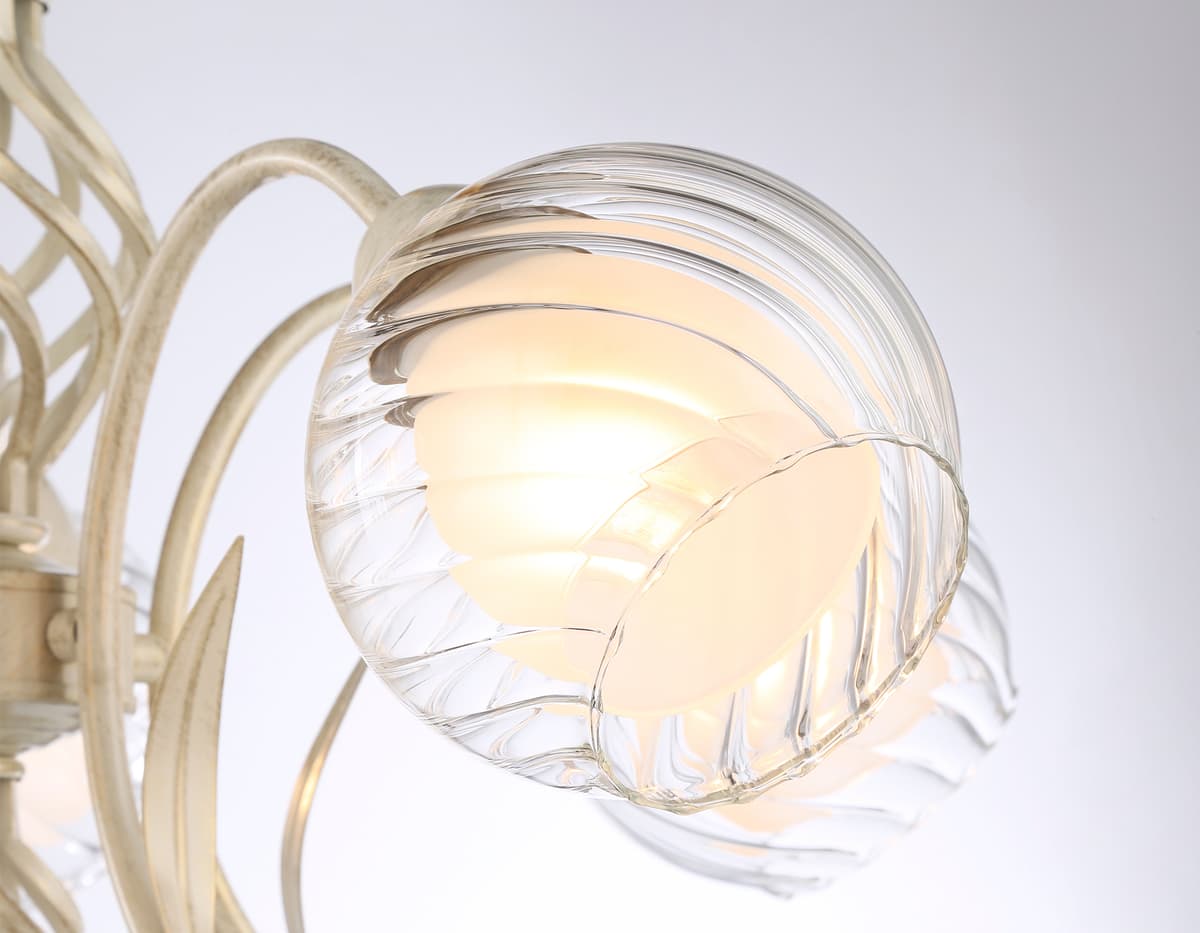 Подвесная люстра TR3066/5 WH/GD белый/золото E27*5 max 40W D590*340 Ambrella Light 11