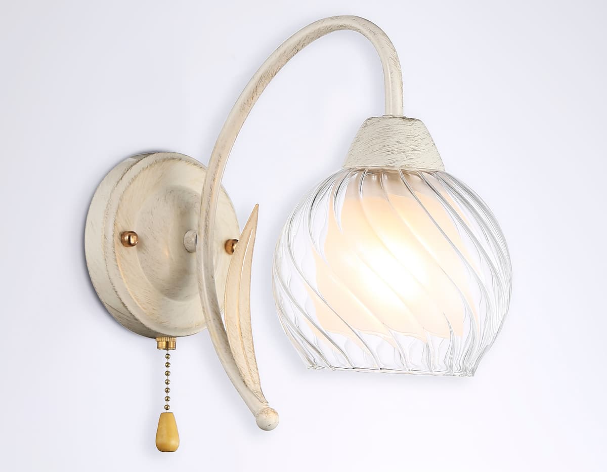 Настенный светильник TR3074 WH/GD белый/золото E27 max 40W 224*130*250 Ambrella Light 11