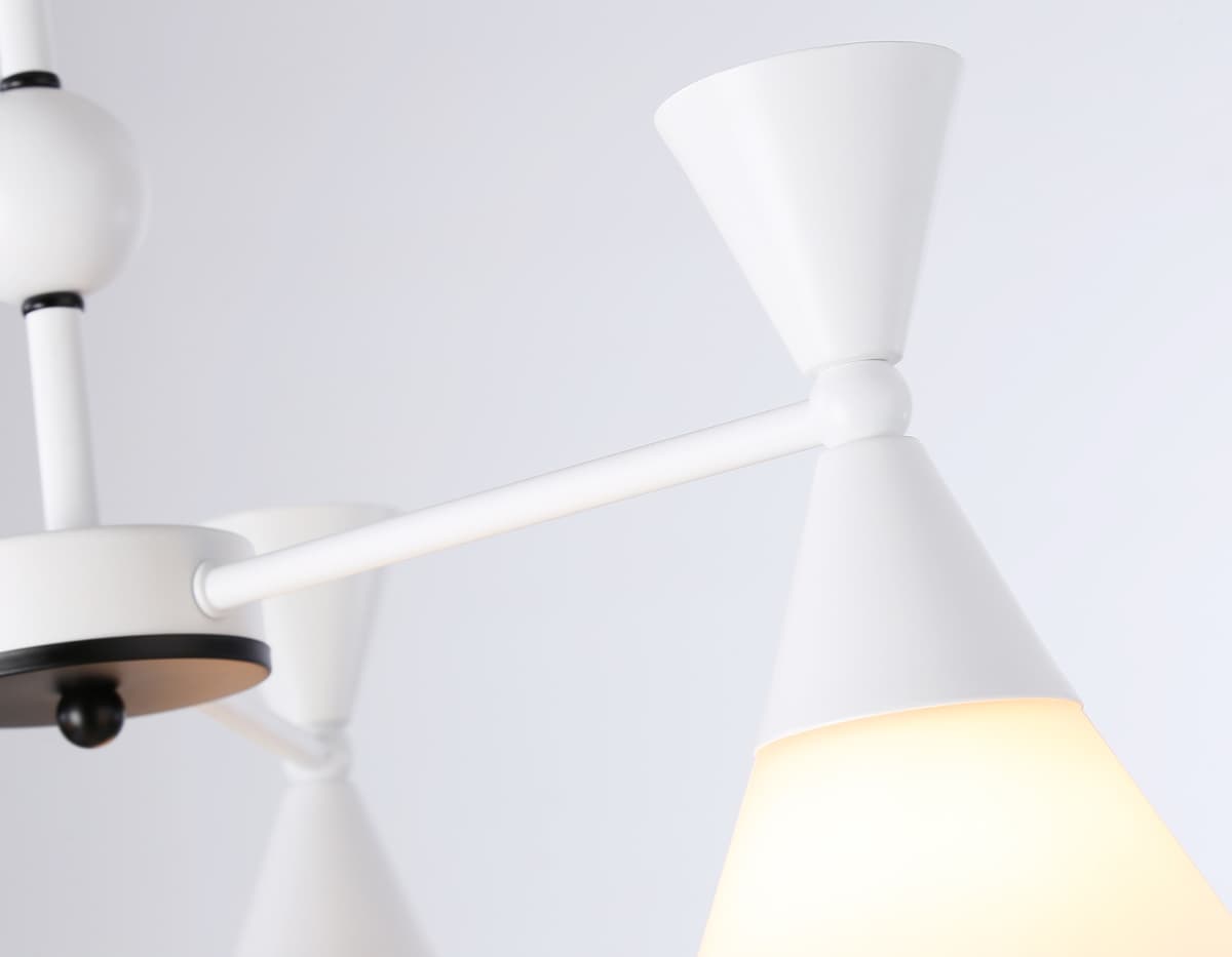 Подвесной светильник TR3164/3 WH/BK белый/черный E27/3 max 60W D580*380 Ambrella Light 8