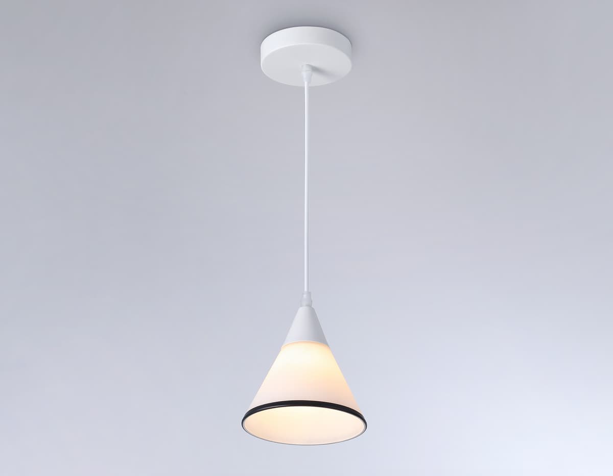 Подвесной светильник TR3166 WH/BK белый/черный E27 max 60W D155*1000 Ambrella Light 10
