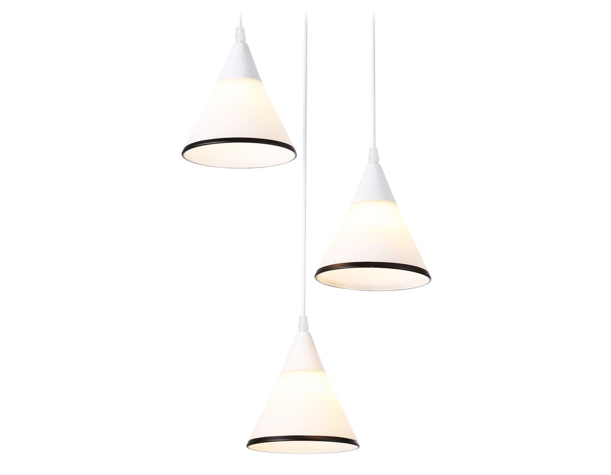 Подвесной светильник TR3167/3 WH/BK белый/черный E27/3 max 60W D360*1000 Ambrella Light 8