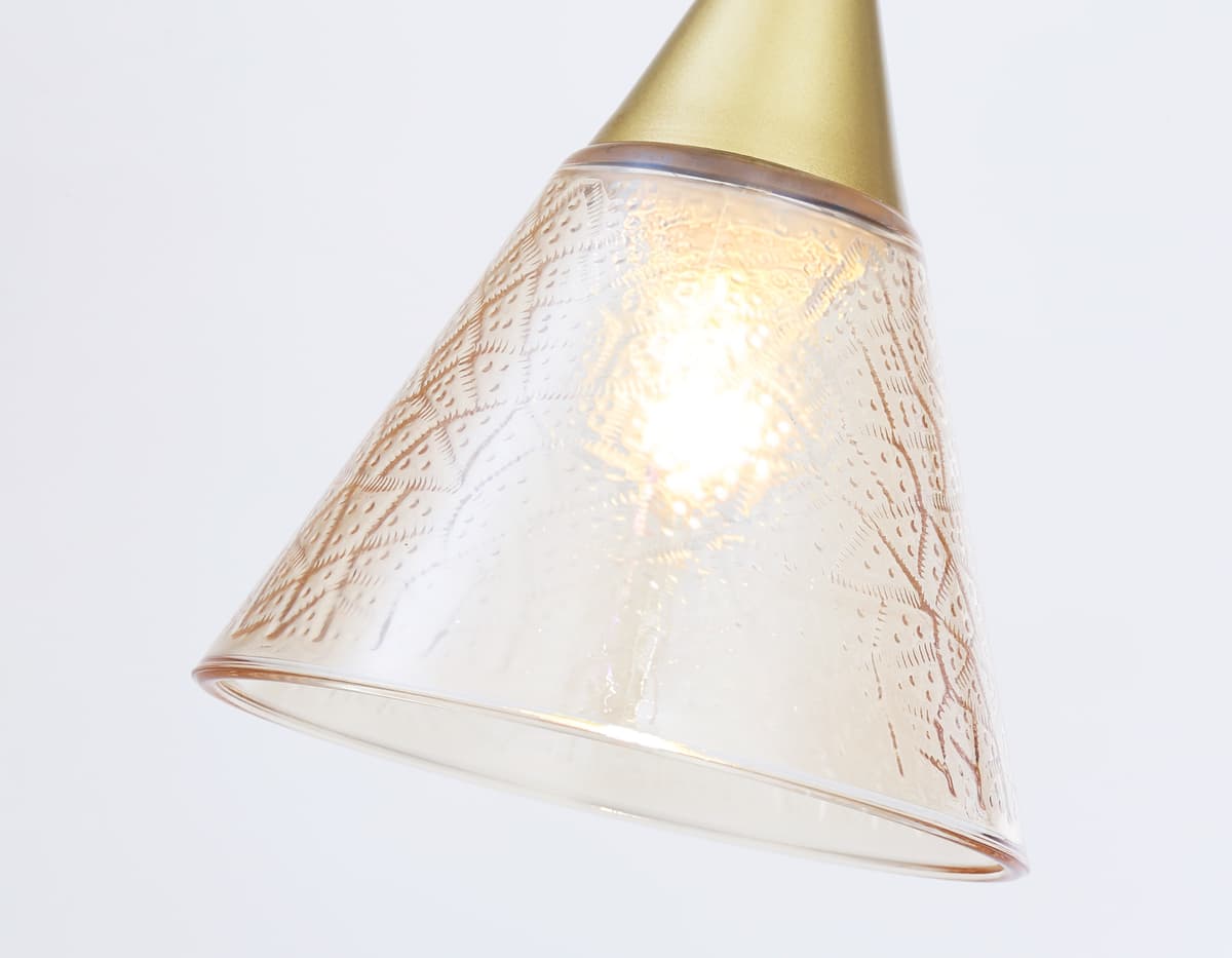 Подвесной светильник TR3173 BK/GD черный/золото E27 max 60W D155*1000 Ambrella Light 8