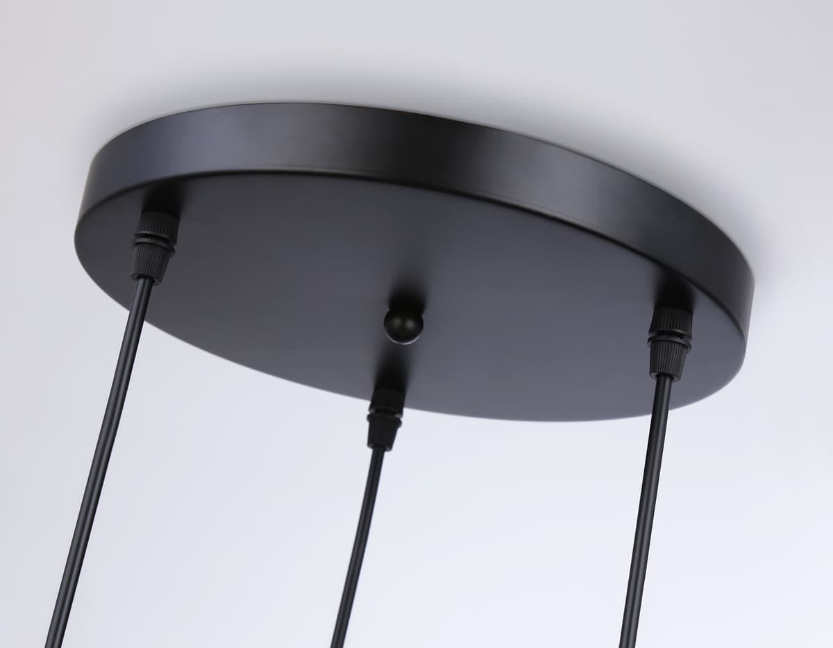 Подвесной светильник TR3175/3 BK/GD черный/золото E27/3 max 60W D360*1000 Ambrella Light 10